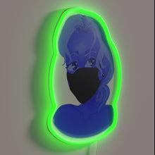 Load image into Gallery viewer, Blue Light Glow Sign That Makes You Look Amazing Always