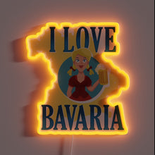 Load image into Gallery viewer, Bavarian Munich Beer Lovers Unite with Colorful Neon Sign Decoration