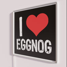 Load image into Gallery viewer, Vintage nostalgic home decor eggnog lover's colorful RGB neon sign.