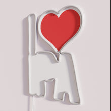 Load image into Gallery viewer, RGB neon wall decoration sign with love message for beer