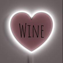 Load image into Gallery viewer, Brighten your wine collection with this vibrant colorful LED sign.