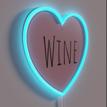 Load image into Gallery viewer, Wine lover's heart shining bright with love and passion always
