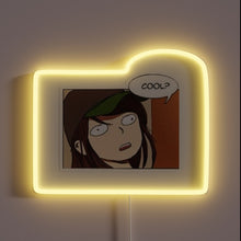 Load image into Gallery viewer, Vibrant Yoo Shin Ae K-Drama Inspired RGB Colorful Room Decoration Sign
