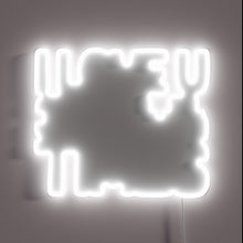 Load image into Gallery viewer, Neon sign declaring playful love in bright RGB colors.