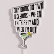 Load image into Gallery viewer, RGB Neon Sign Humorous Drinking Motto with Quirky Literary Twist