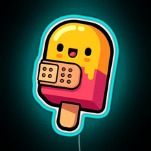 Load image into Gallery viewer, Ice Pop Drop RGB neon sign lightblue