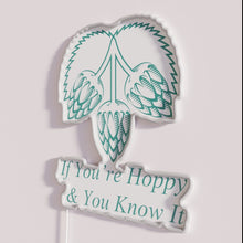 Load image into Gallery viewer, Colorful Happy Party Sign in Vibrant RGB Neon Lighting Design