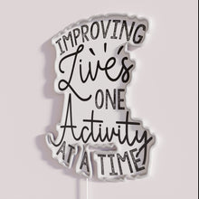 Load image into Gallery viewer, Neon Motivational Sign Energizing Spaces with Vibrant Inspirational Messages Inside