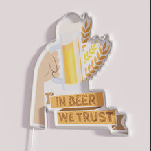Load image into Gallery viewer, Vibrant Neon Sign in Beer Theme Oktoberfest Alcohol RGB Illumination