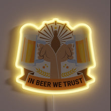 Load image into Gallery viewer, Glowing Neon Sign Celebrating Classic Oktoberfest Brewing Tradition and Heritage