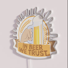 Load image into Gallery viewer, Neon Oktoberfest Beer Sign: Hops Malt AlcoholRGB Bar Decorations
