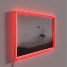 Load image into Gallery viewer, Add edgy vibe with colorful Invasion RGB neon wall decoration.