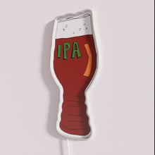 Load image into Gallery viewer, RGB Neon Sign for Craft Beer Enthusiasts and IPA Lovers