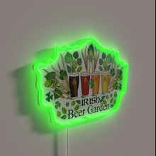Load image into Gallery viewer, Vibrant RGB neon signage for your authentic Irish beer garden.