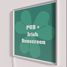 Load image into Gallery viewer, Add whimsical touch with vibrant Irish humor neon light decor