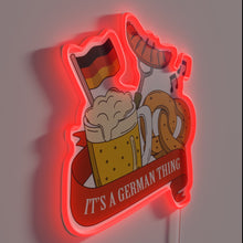 Load image into Gallery viewer, Bringing German culture to your home with vibrant neon accents