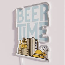 Load image into Gallery viewer, Neon Beer Sign for Party Decorations and Home Bar Setup