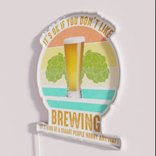 Load image into Gallery viewer, Neon Sign with Relaxed Attitude to Homebrewing and Coffee Culture Enthusiasts