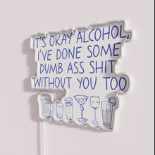 Load image into Gallery viewer, Relax with neon lights, it's okay to let loose tonight