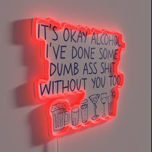Load image into Gallery viewer, Embracing Imperfections with a Touch of Neon Whimsy