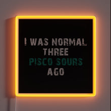 Load image into Gallery viewer, Peruvian-Chilean spirit meets vibrant flair in this bold cocktail sign.