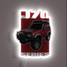 Load image into Gallery viewer, Authentic Toyota Landcruiser Neon Sign Decor, Retro Automotive Collectible Item.