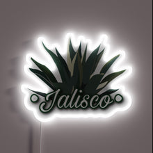 Load image into Gallery viewer, Colorful Jalisco-themed neon sign with vibrant 2.0 RGB display