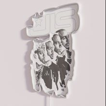 Load image into Gallery viewer, Electric tour-inspired RGB LED neon sign with modern pop art style