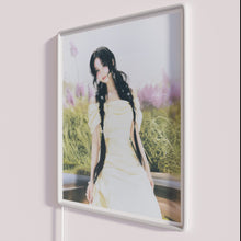 Load image into Gallery viewer, Add vibrant retro charm with this cosmic red velvet sign.