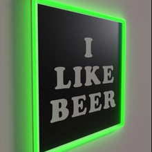 Load image into Gallery viewer, Neon Supreme Court Justice Halloween Party Accessory in RGB Colors