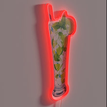 Load image into Gallery viewer, Vibrant RGB neon light decor for bars and tropical themed rooms