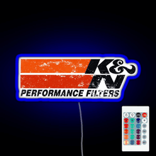 Load image into Gallery viewer, KandN muffler RGB neon sign remote
