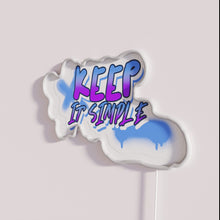 Load image into Gallery viewer, Neon Decorative Sign with Customizable Color Options for Modern Spaces