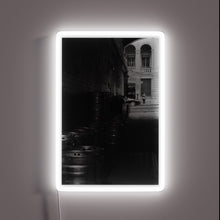 Load image into Gallery viewer, Eye-catching RGB lit neon sign with customizable color scheme options.