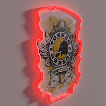 Load image into Gallery viewer, Authentic Kenya Tusker Beer Branding Neon Sign with Vibrant RGB Lighting