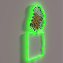 Load image into Gallery viewer, Vibrant RGB neon sign declaring your authority over the bar.