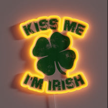 Load image into Gallery viewer, Irish Pride Gift, Lucky Shamrock Sign, Perfect for Saint Patrick's Day