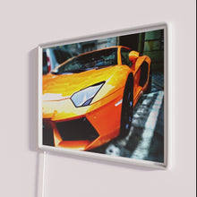 Load image into Gallery viewer, High-Quality, Customizable Lamborghini Aventador Style Neon Sign with RGB Lighting Options