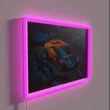 Load image into Gallery viewer, Bold Lambo JDM Decals in Vibrant RGB Neon Lighting Accents
