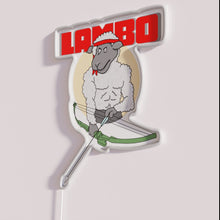 Load image into Gallery viewer, Vibrant Lambo RGB neon bar decor with automotive style lighting