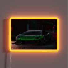 Load image into Gallery viewer, Brighten up your garage with this vibrant Lamborghini street racing light