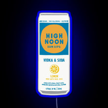 Load image into Gallery viewer, Lemon High Noon RGB neon sign blue
