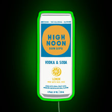 Load image into Gallery viewer, Lemon High Noon RGB neon sign green
