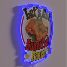 Load image into Gallery viewer, Vibrant Octoberfest gift idea with customizable neon 'Let's Get' phrase.
