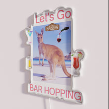 Load image into Gallery viewer, RGB Neon Sign for Bar Crawls and Nightlife Adventures Ahead