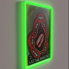 Load image into Gallery viewer, RGB Neon Sign: Let Live Music Fill Your Heart Vibrantly