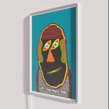 Load image into Gallery viewer, Neon Sign with Vibrant RGB Color Changing Music Inspired Design