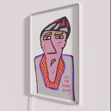 Load image into Gallery viewer, Vibrant RGB Neon Wall Sign Perfect for Music Lovers Bedrooms