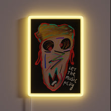 Load image into Gallery viewer, Add vibrant glow to your space with this music-inspired neon sign