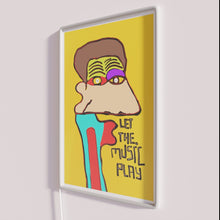 Load image into Gallery viewer, Electric Neon Music Sign for Home Bar Decorations and Lighting